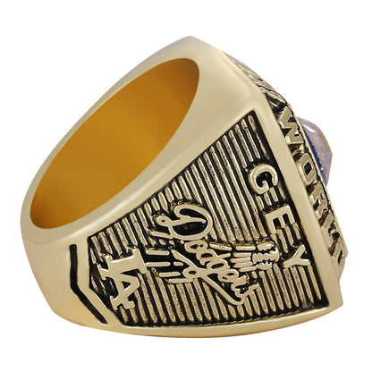 1981 Los Angeles Championship Ring Replica – GEY Fan Collectible Gift