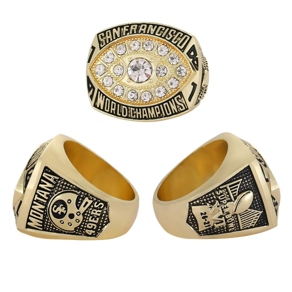 1981 San Francisco Football Championship XVI Ring - Limited Edition Rare Collectible for football Fans