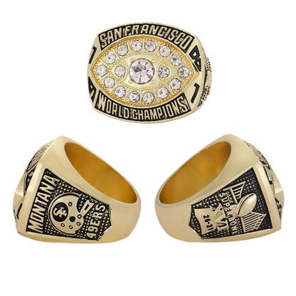 1981 San Francisco Football Championship XVI Ring - Limited Edition Rare Collectible for football Fans