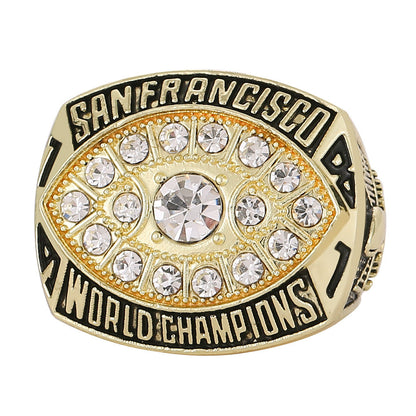 1981 San Francisco Football Championship XVI Ring - Limited Edition Rare Collectible for football Fans