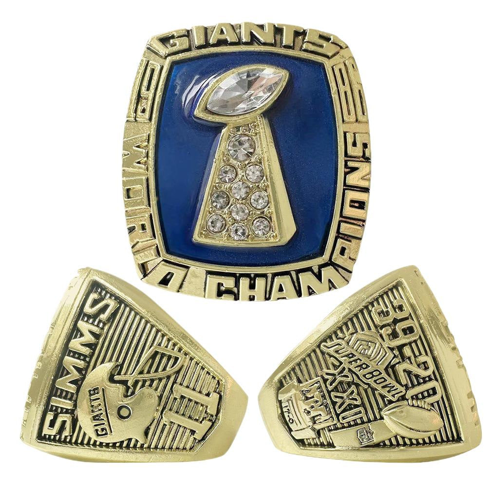 1986 New York Football Championship XXI Ring – Limited Edition Collectible