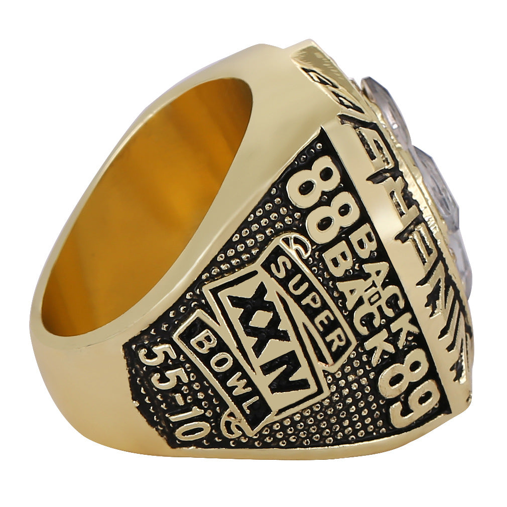 1989 San Francisco Football Championship XXIV Ring – Limited Edition Collector’s Memorabilia