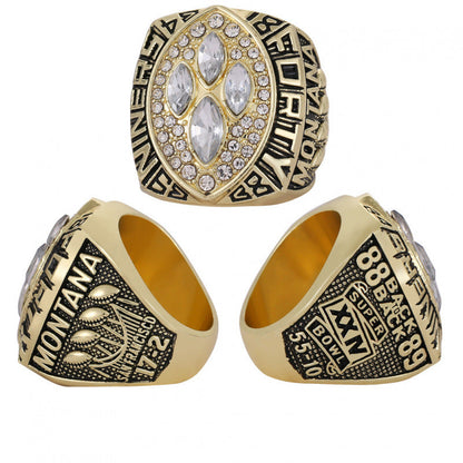 1989 San Francisco Football Championship XXIV Ring – Limited Edition Collector’s Memorabilia