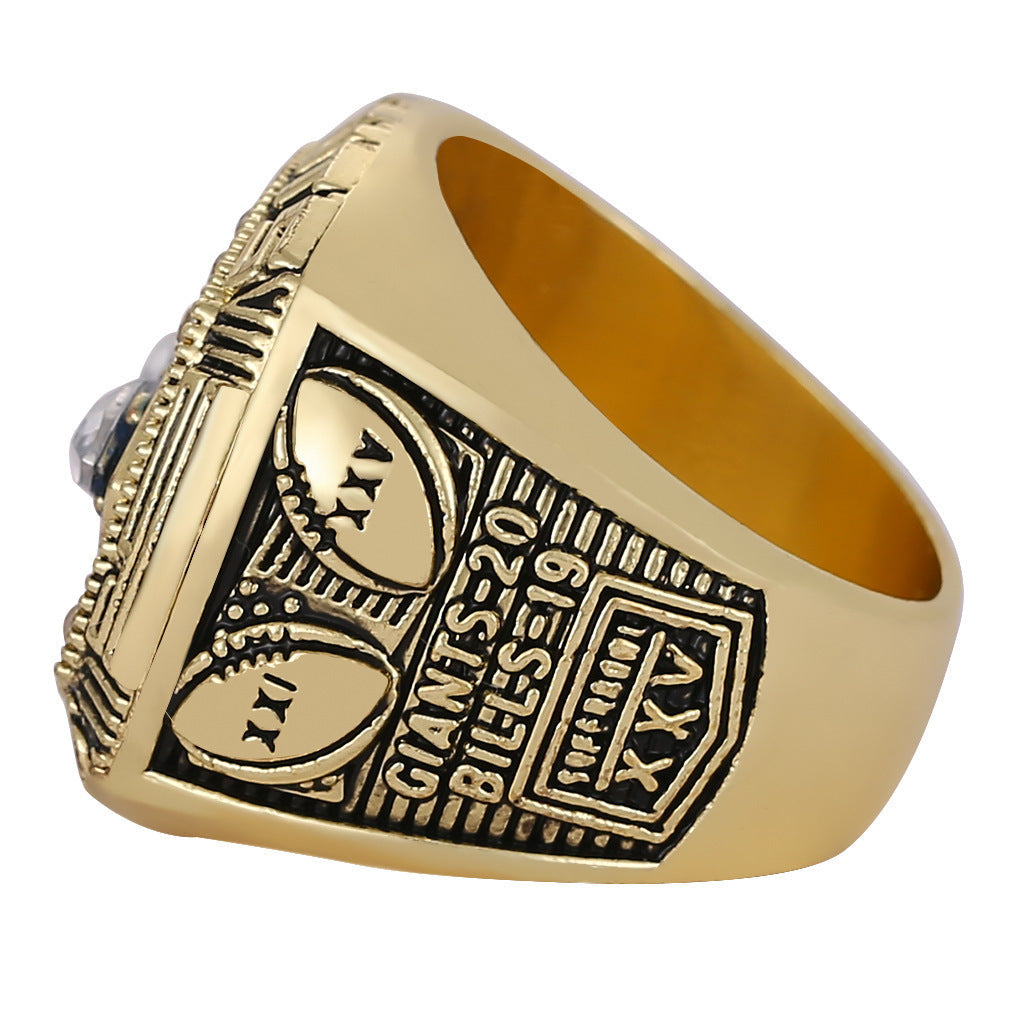 1990 New York Football Championship XXV Ring - Limited Edition Collectible