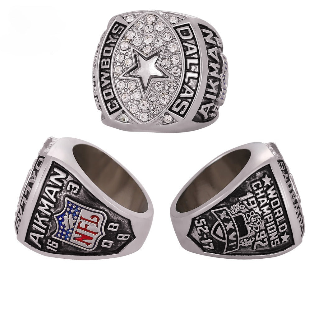 1992 Dallas Football Championship XXVII Ring – Limited Edition Collectible Fan Jewelry