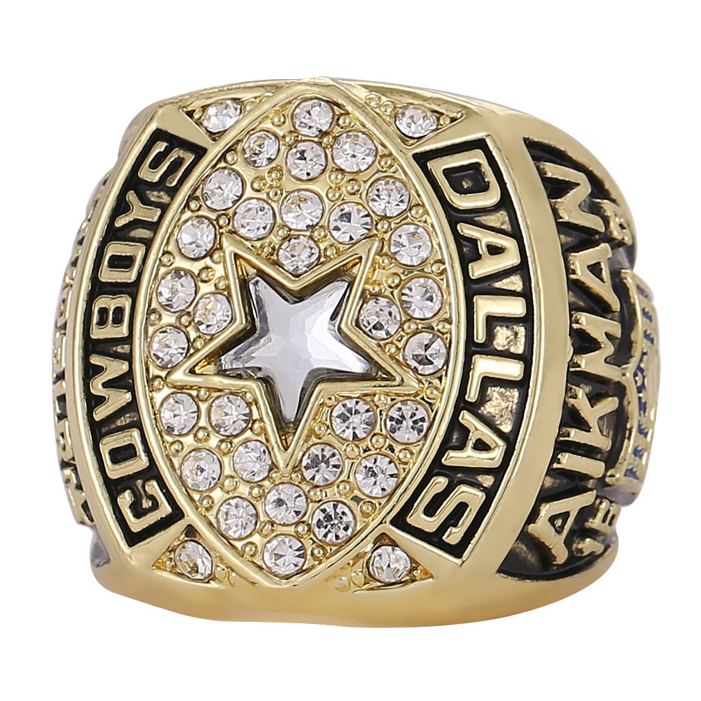 1992 Dallas Football Championship XXVII Ring – Limited Edition Collectible Fan Jewelry
