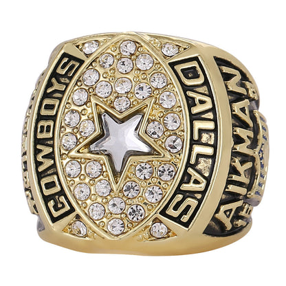 1992 Dallas Football Championship XXVII Ring – Limited Edition Collectible Fan Jewelry