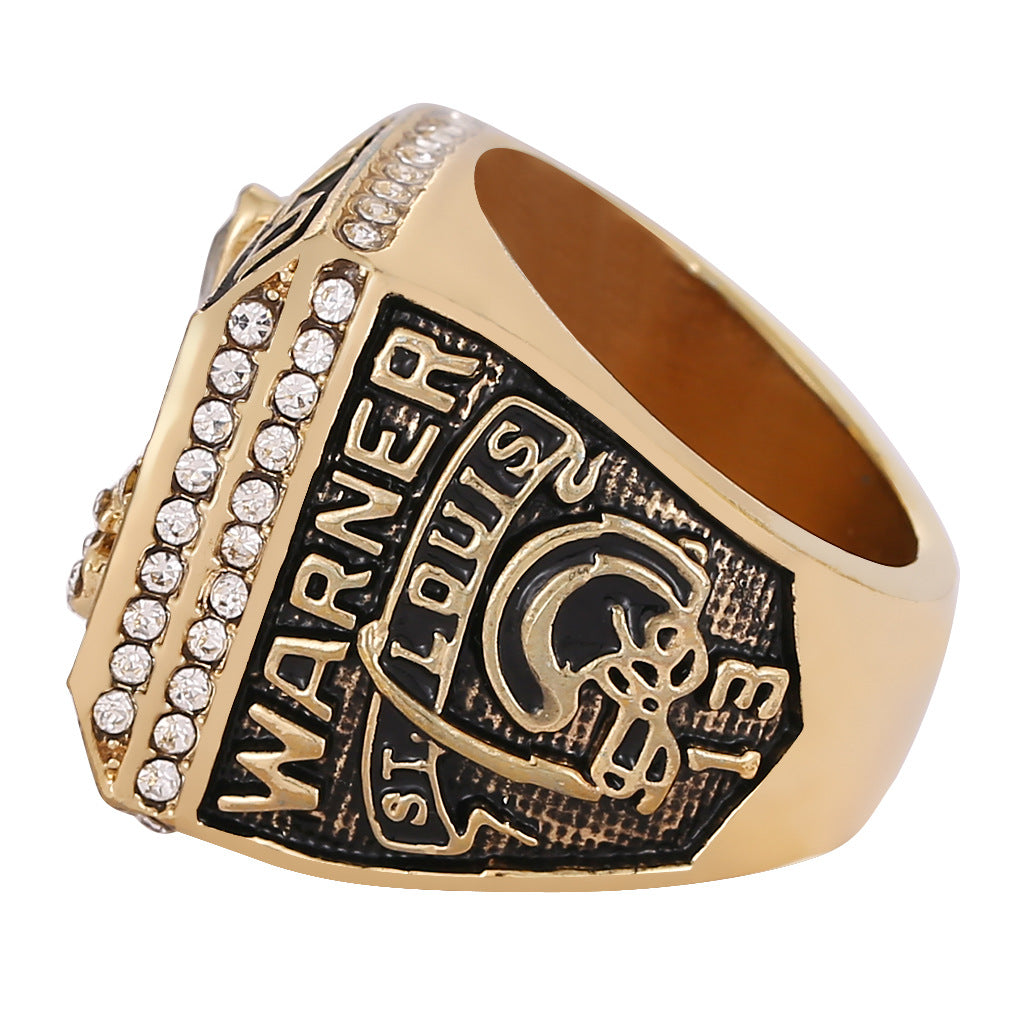 1999 St. Louis Football Championship XXXIV Ring – Rare Collectible Fan Memorabilia