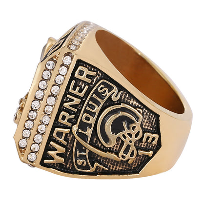 1999 St. Louis Football Championship XXXIV Ring – Rare Collectible Fan Memorabilia