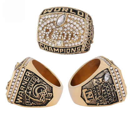 1999 St. Louis Football Championship XXXIV Ring – Rare Collectible Fan Memorabilia