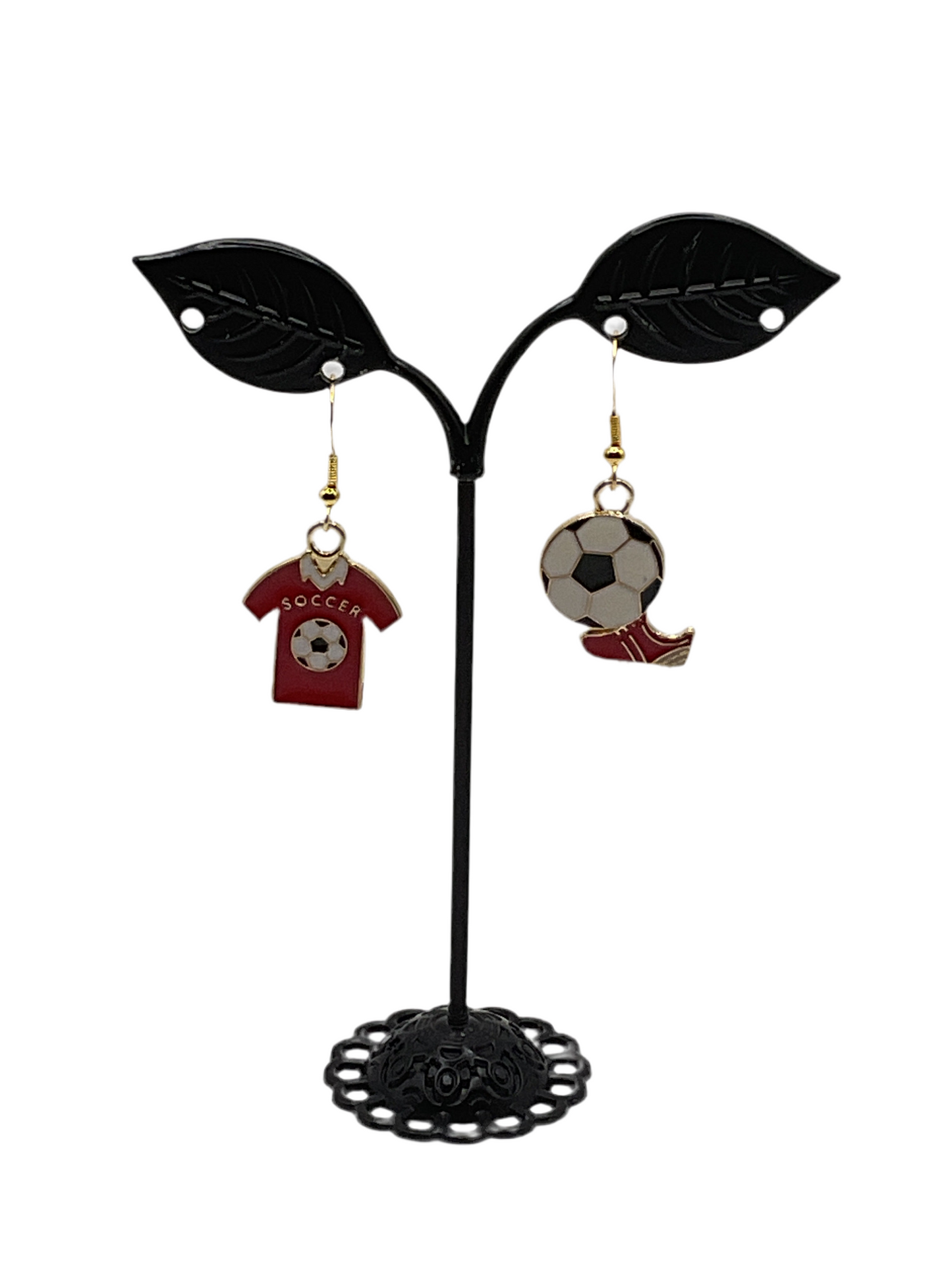 Soccer earrings 4
