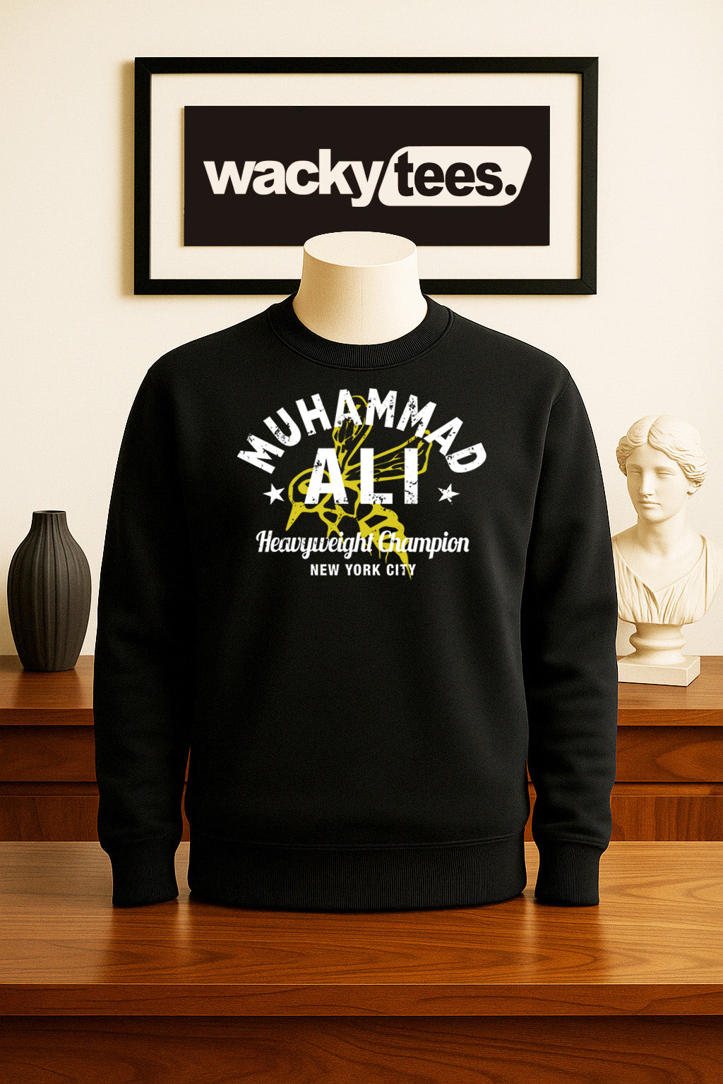 Muhammad Bee Ali Boxing Heavyweight Legend Champion Graphic Tee Shirt