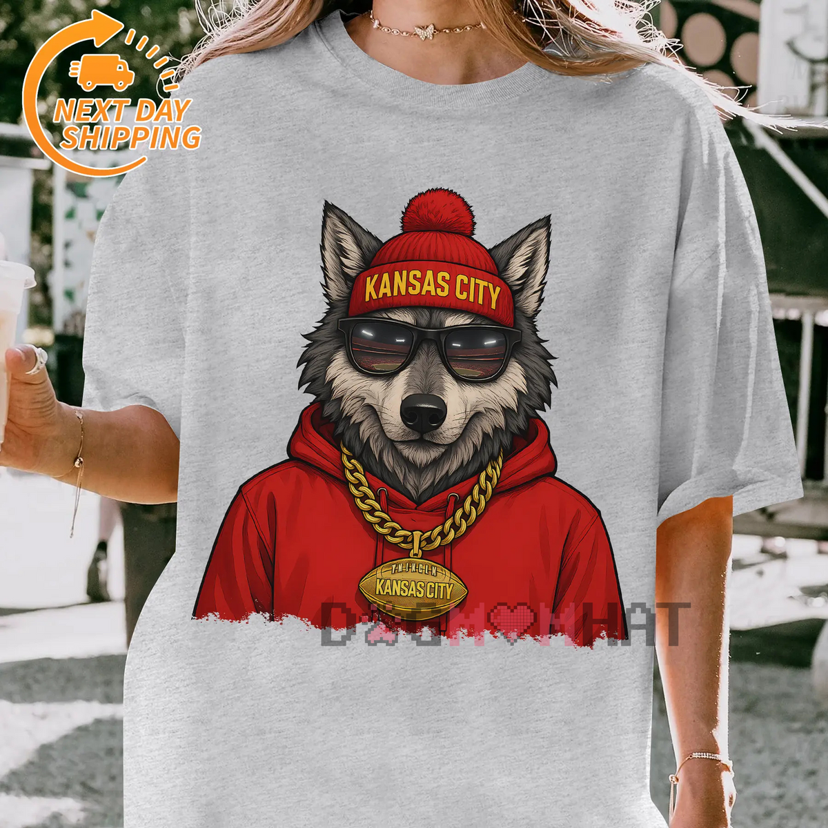 "Spirit Animal" Football City Graphic Tee – Animal Sport T-Shirt