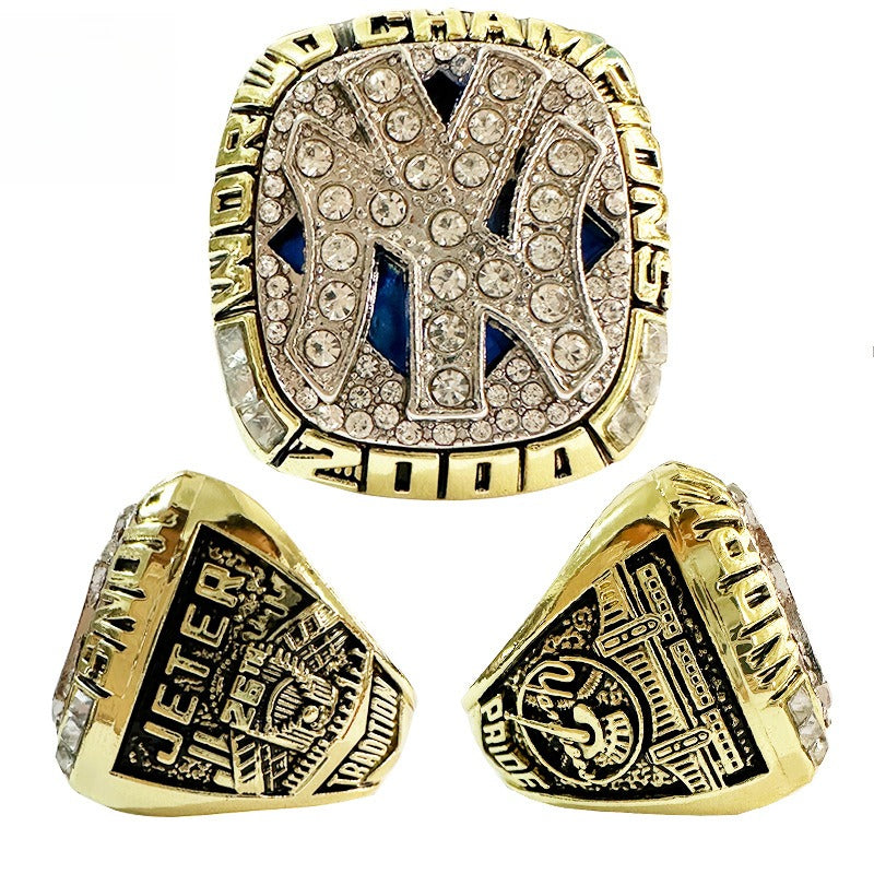 2000 New York Baseball Championship Ring Replica – Fan Collectible Gift