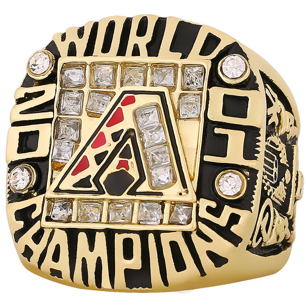 2001 Arizona Baseball Championship Ring Replica – Alloy Fan Collectible Gift