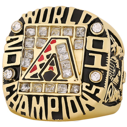 2001 Arizona Baseball Championship Ring Replica – Alloy Fan Collectible Gift