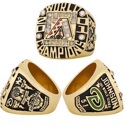 2001 Arizona Baseball Championship Ring Replica – Alloy Fan Collectible Gift