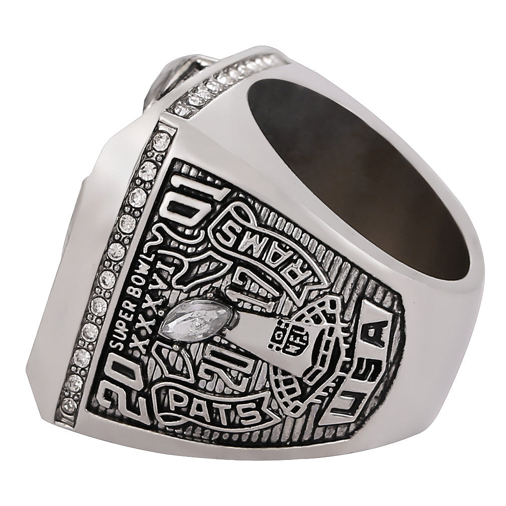 2001 New England Football Championship XXXVI Ring – Limited Edition Collectible