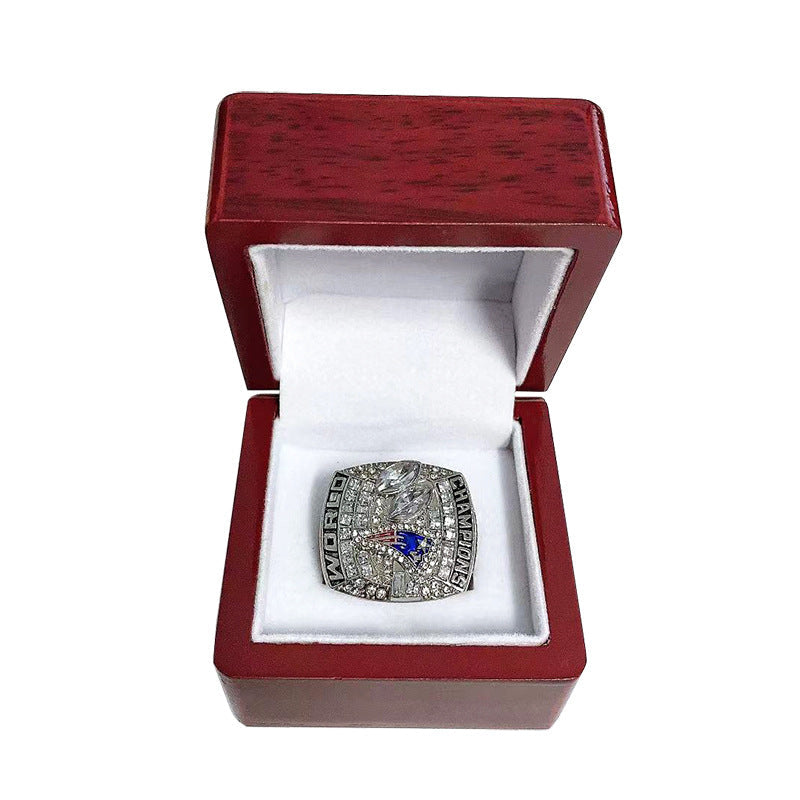 2003 New England Football Championship XXXVIII Ring - Rare Collectible Memorabilia for Die-Hard Fans