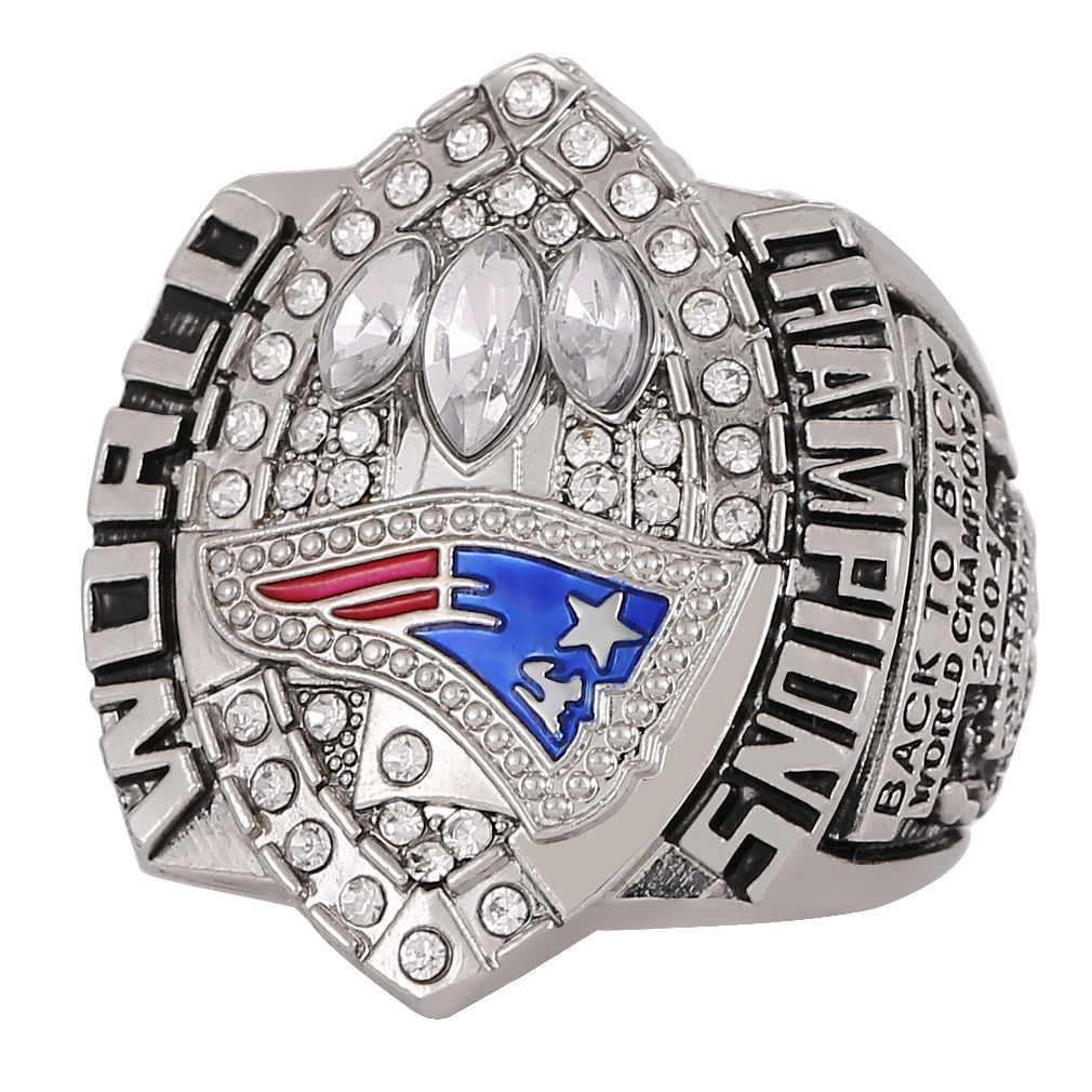 2004 New England Football Championship XXXIX Ring – Rare Collectible Fan Gift