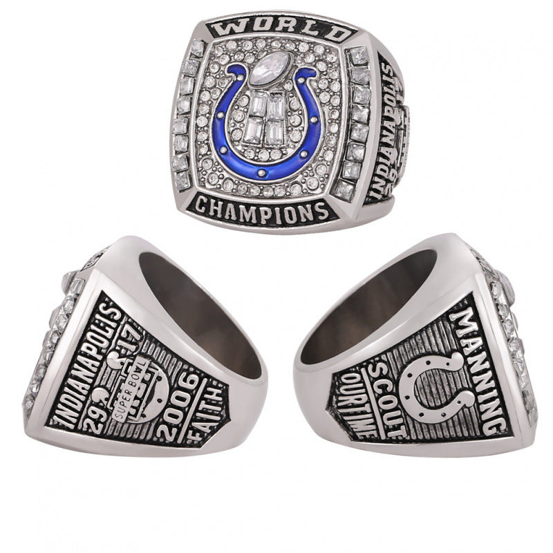 2006 Indianapolis Football Championship XLI Ring – Limited Edition Collectible, Fan Souvenir
