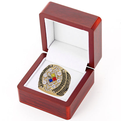 2008 Pittsburgh Football Championship XLIII Ring – Rare Collectible Fan Keepsake