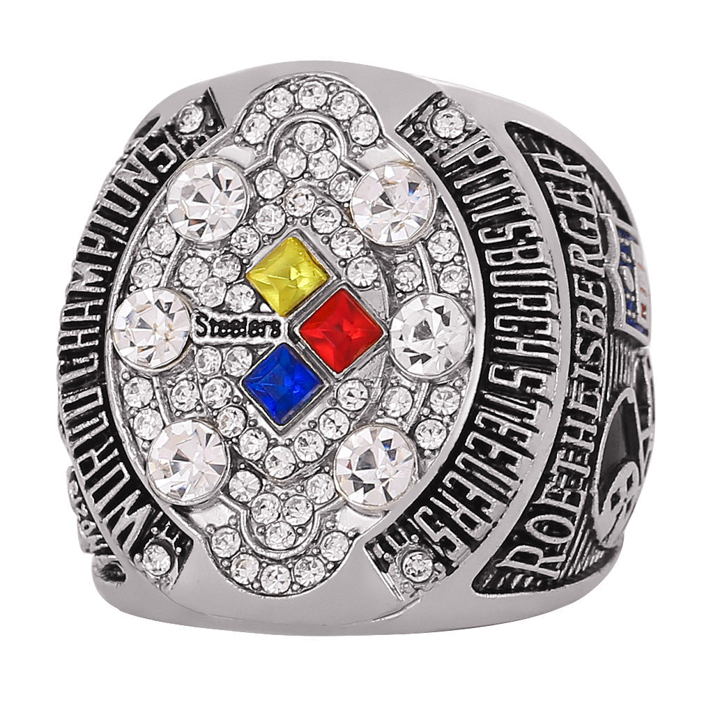 2008 Pittsburgh Football Championship XLIII Ring – Rare Collectible Fan Keepsake
