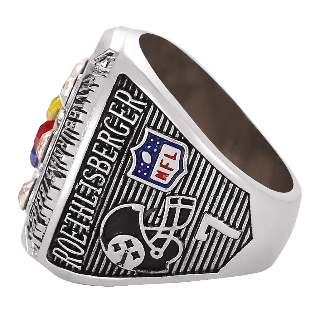 2008 Pittsburgh Football Championship XLIII Ring – Rare Collectible Fan Keepsake