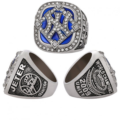 2009 New York Baseball Championship Ring Replica – Derek Jeter Fan Collectible