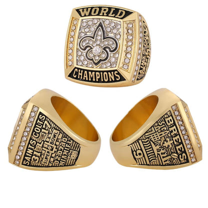 2009 New Orleans Football Championship XLIV Ring – Rare Collectors Memorabilia