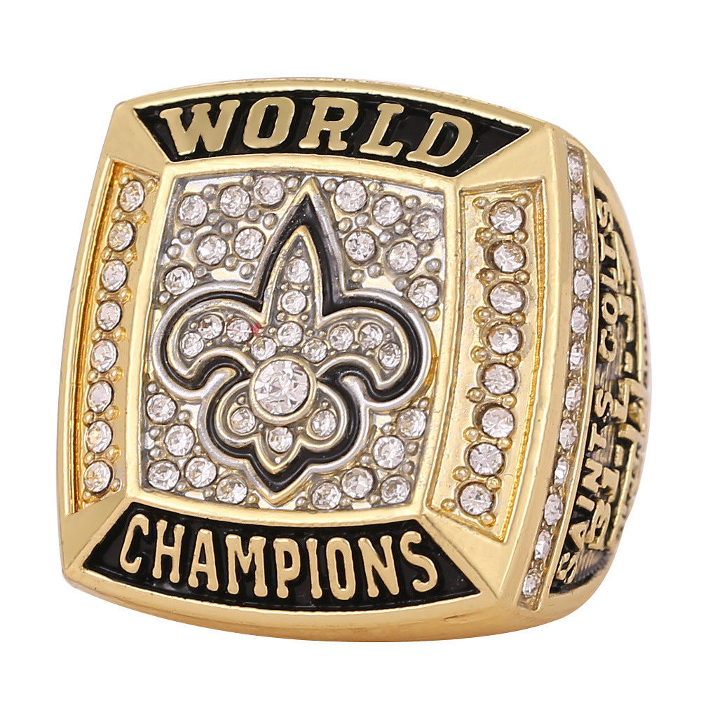 2009 New Orleans Football Championship XLIV Ring – Rare Collectors Memorabilia
