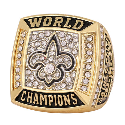 2009 New Orleans Football Championship XLIV Ring – Rare Collectors Memorabilia