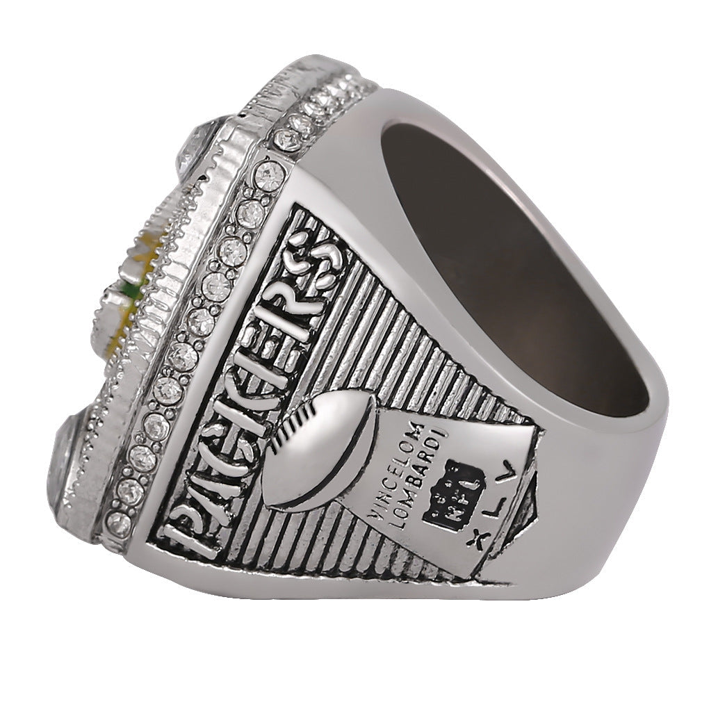 2010 Green Bay Football Championship XLV Ring - Rare Collectible Limited Edition Replica