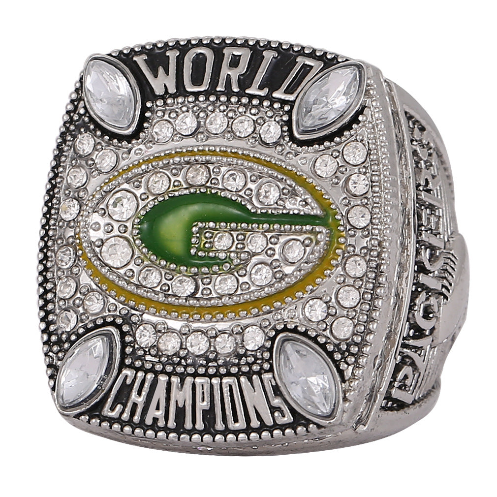 2010 Green Bay Football Championship XLV Ring - Rare Collectible Limited Edition Replica