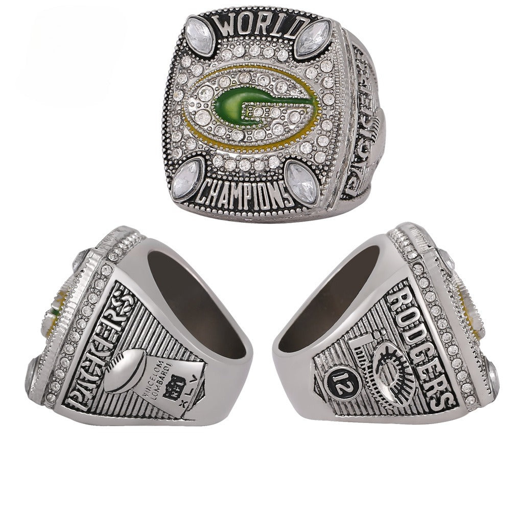 2010 Green Bay Football Championship XLV Ring - Rare Collectible Limited Edition Replica
