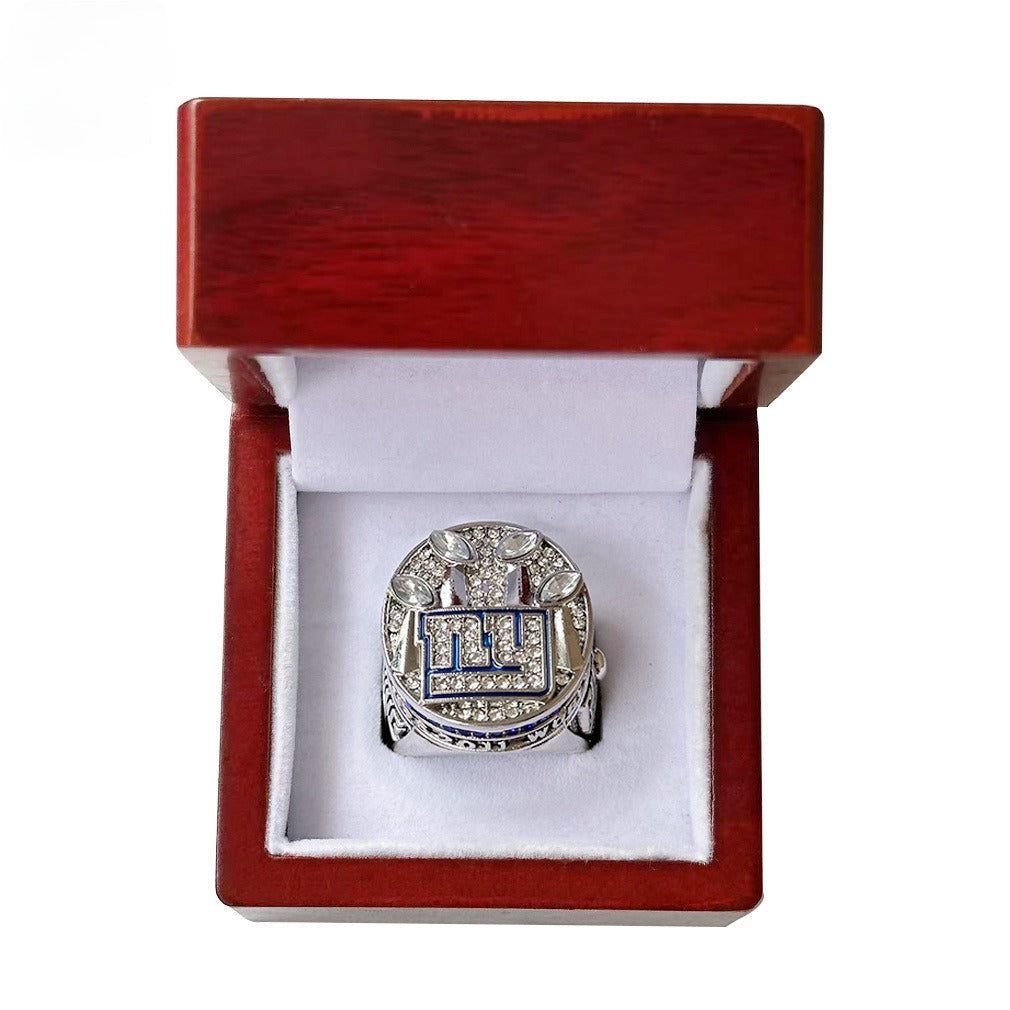 2011 New York Football Championship XLVI Ring - Limited Edition Collectible Replica