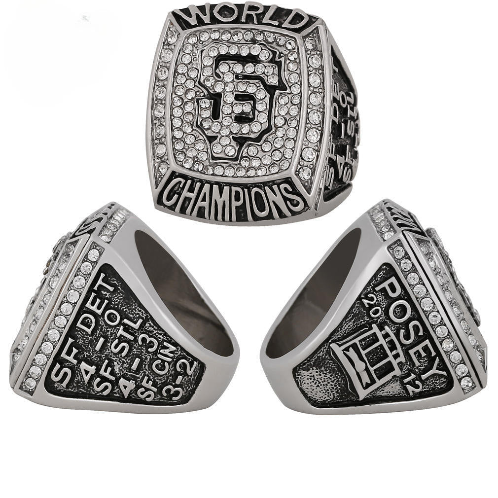 2012 San Francisco  Baseball Championship Ring Replica – Fan Collectible Gift with Wooden Display Box