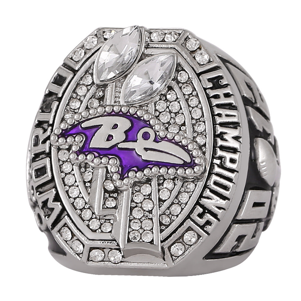 2012 Baltimore Football Championship XLVII Ring – Premium Collectible Fan Memorabilia