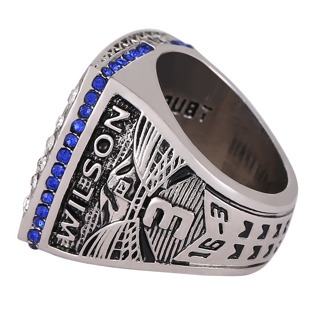 2013 Seattle Football Championship XLVIII Ring Replica - Perfect Fan Gift & Memorabilia