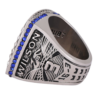 2013 Seattle Football Championship XLVIII Ring Replica - Perfect Fan Gift & Memorabilia
