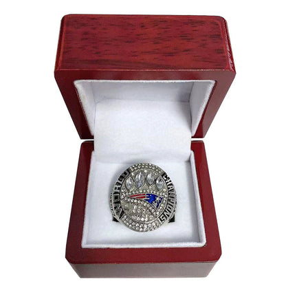 2014 New England Football Championship XLIX Ring - Collectible Tom Brady Replica for Fan