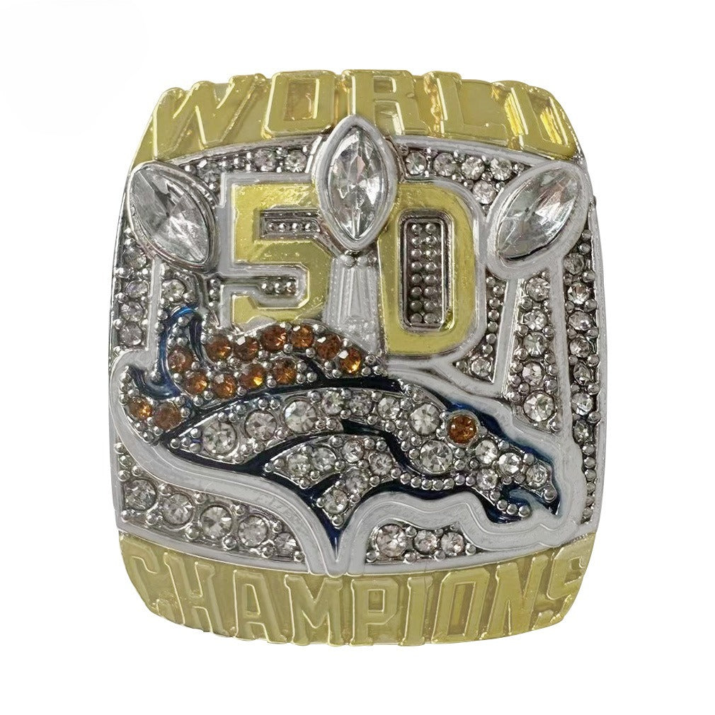 2015 Denver Football Championship L Ring - Limited Edition Collectible