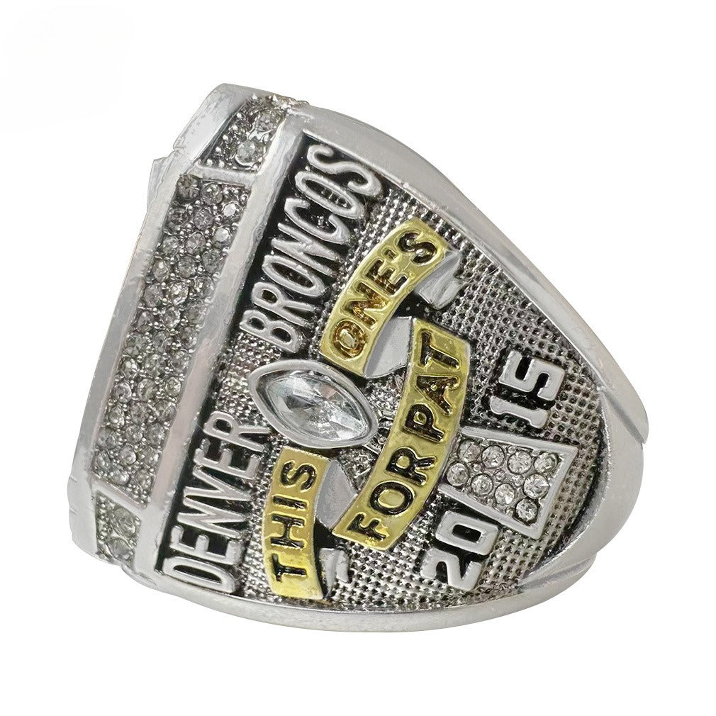 2015 Denver Football Championship L Ring - Limited Edition Collectible