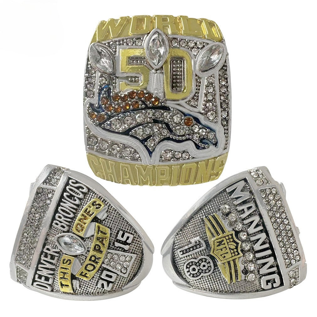 2015 Denver Football Championship L Ring - Limited Edition Collectible