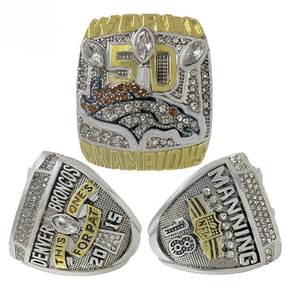 2015 Denver Football Championship L Ring - Limited Edition Collectible