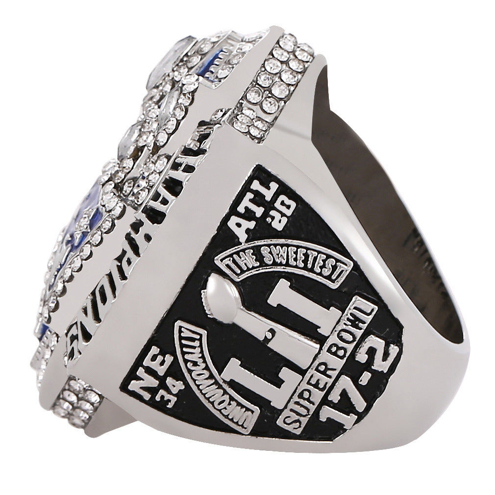 2016 New England Football Championship LI Ring – Limited Edition Collectible Fan Memorabilia