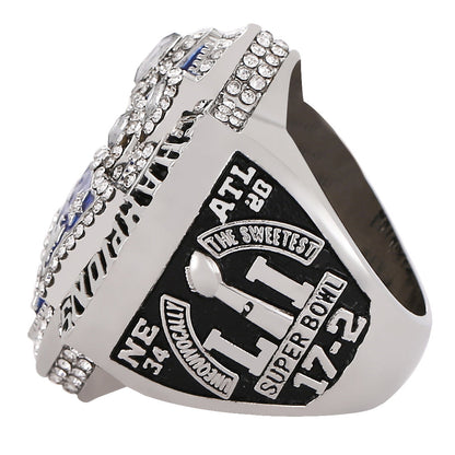 2016 New England Football Championship LI Ring – Limited Edition Collectible Fan Memorabilia