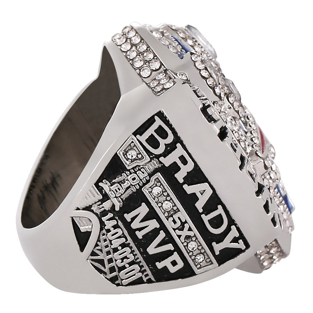 2016 New England Football Championship LI Ring – Limited Edition Collectible Fan Memorabilia