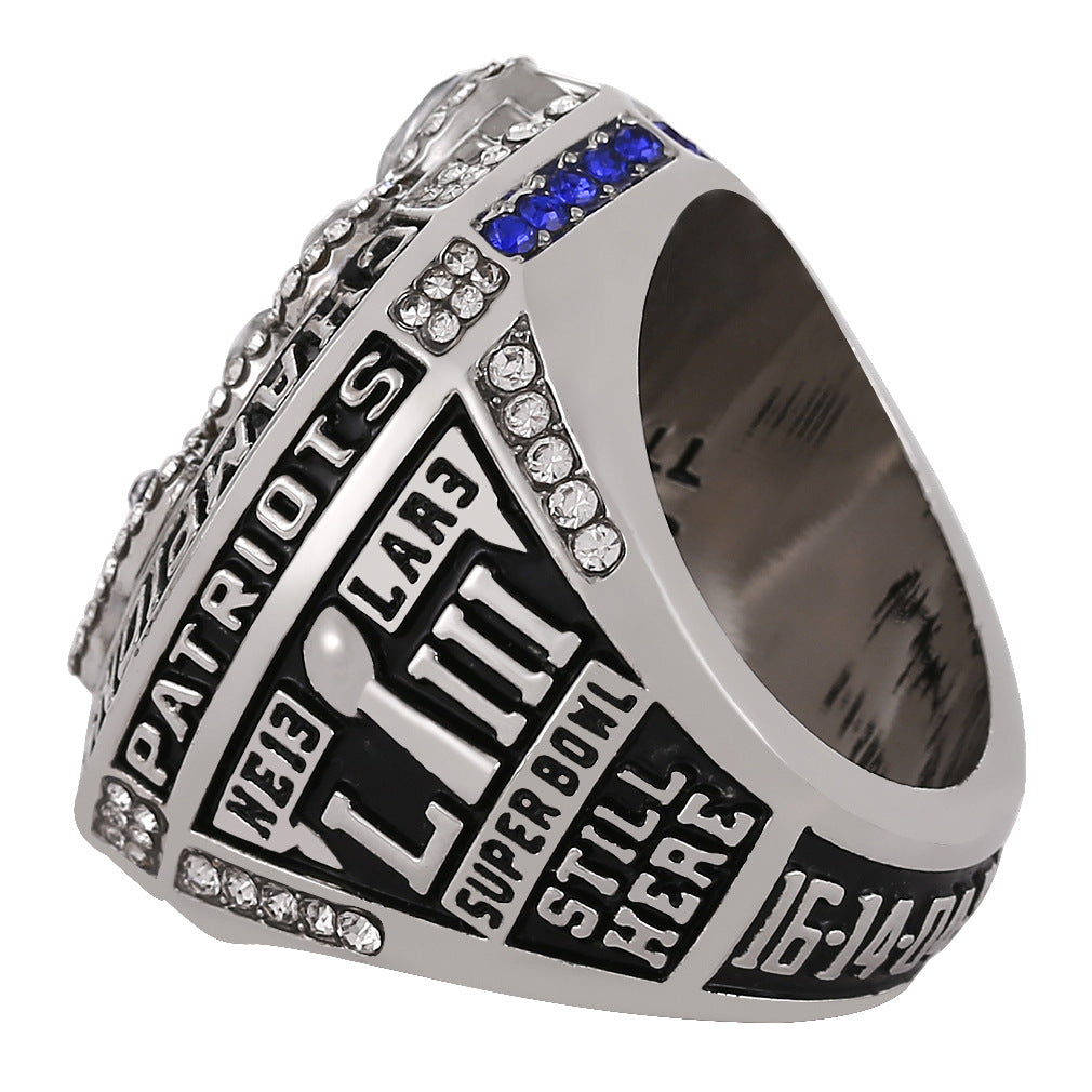 2018 New England Football Championship LIII Ring - Collectible Replica for Fans