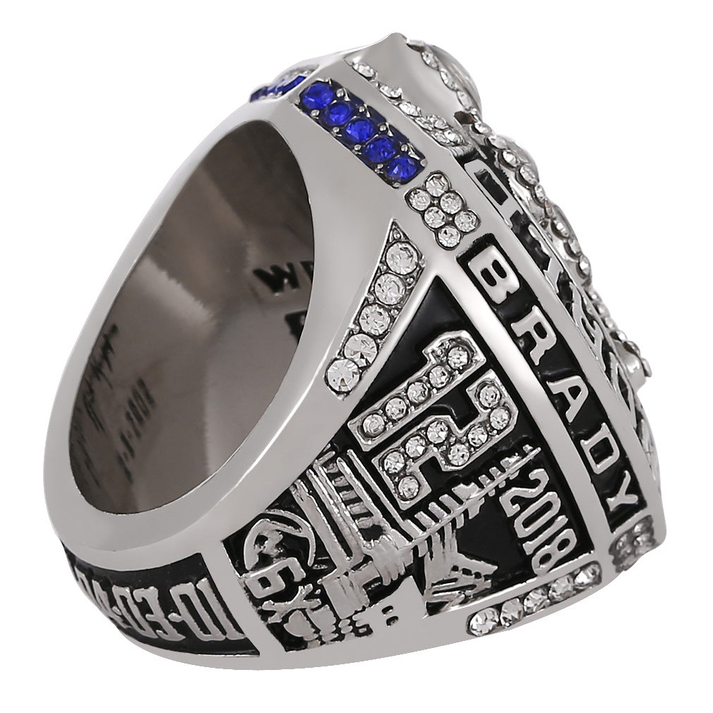 2018 New England Football Championship LIII Ring - Collectible Replica for Fans